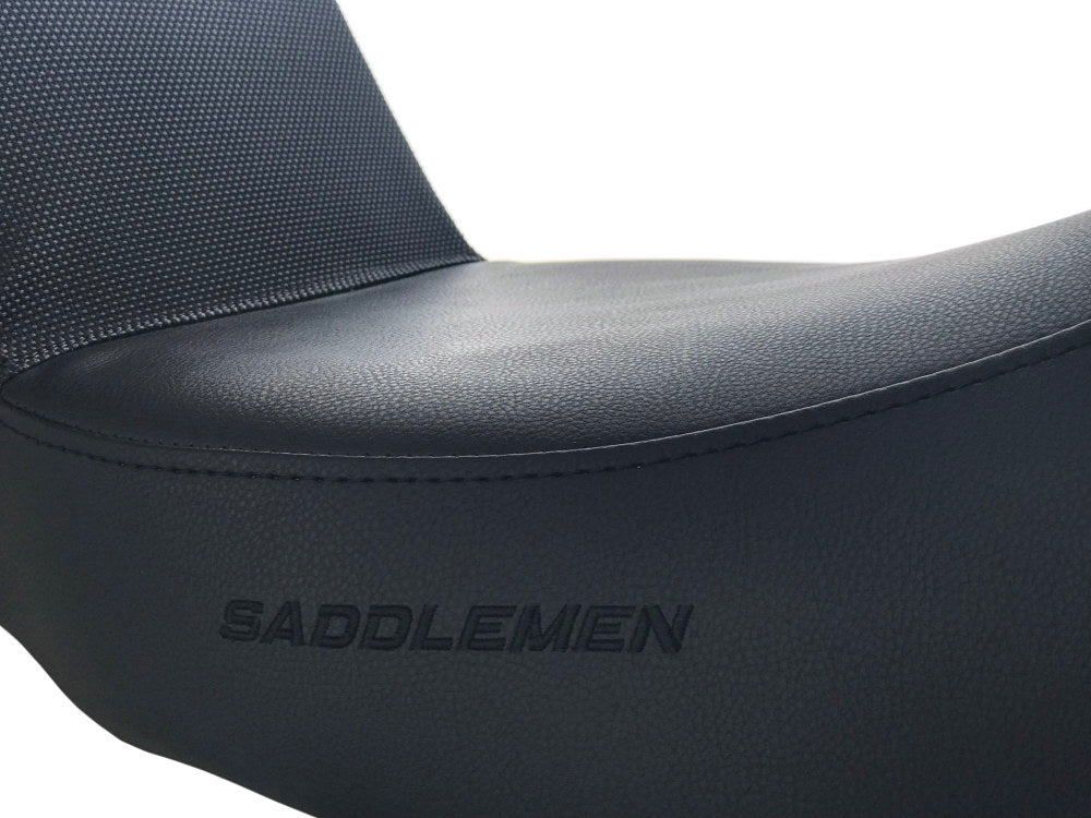 Saddlemen SAD-808-07B-174 Step-Up Gripper Dual Seat for Touring 08-23