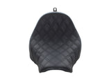 Saddlemen SAD-818-27-002LS Renegade LS Solo Seat w/Black Double Diamond Lattice Stitch for Fat Boy 18-Up/Breakout 23-Up