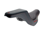 Saddlemen SAD-818-29-177RD Step-Up HC Dual Seat w/Red Honeycomb Stitch for Sport Glide/Low Rider 18-Up/Low Rider S 20-Up/Low Rider ST 22-Up