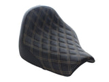 Saddlemen SAD-818-31-002LS-GO Renegade LS Solo Seat w/Gold Double Diamond Lattice Stitch for Breakout 18-22