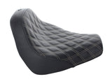 Saddlemen SAD-818-31-002LS-WH Renegade LS Solo Seat w/White Double Diamond Lattice Stitch for Breakout 18-22