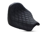 Saddlemen SAD-818-31-002LS Renegade LS Solo Seat w/Black Double Diamond Lattice Stitch for Breakout 18-22