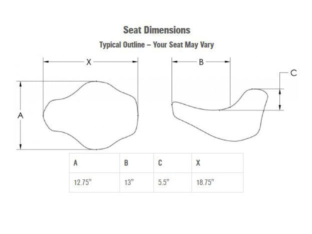 Saddlemen SAD-818-31-002LS Renegade LS Solo Seat w/Black Double Diamond Lattice Stitch for Breakout 18-22