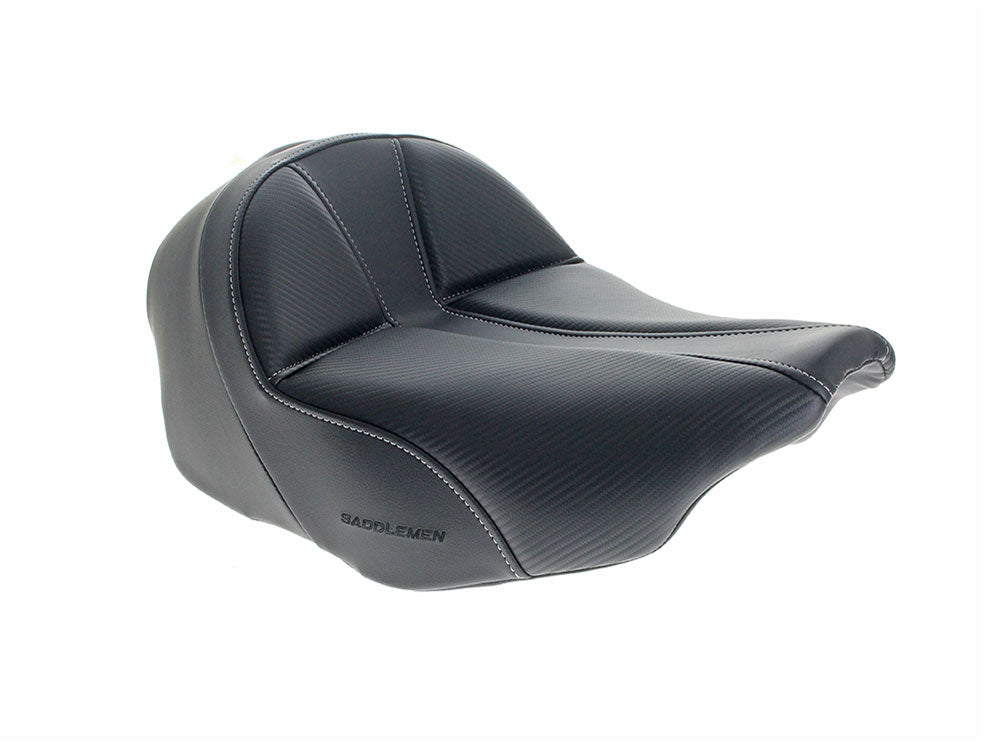 Saddlemen SAD-823-07E-0040 Extended Reach Low Solo Seat for CVO Touring 23-Up/Street Glide/Road Glide 24-Up