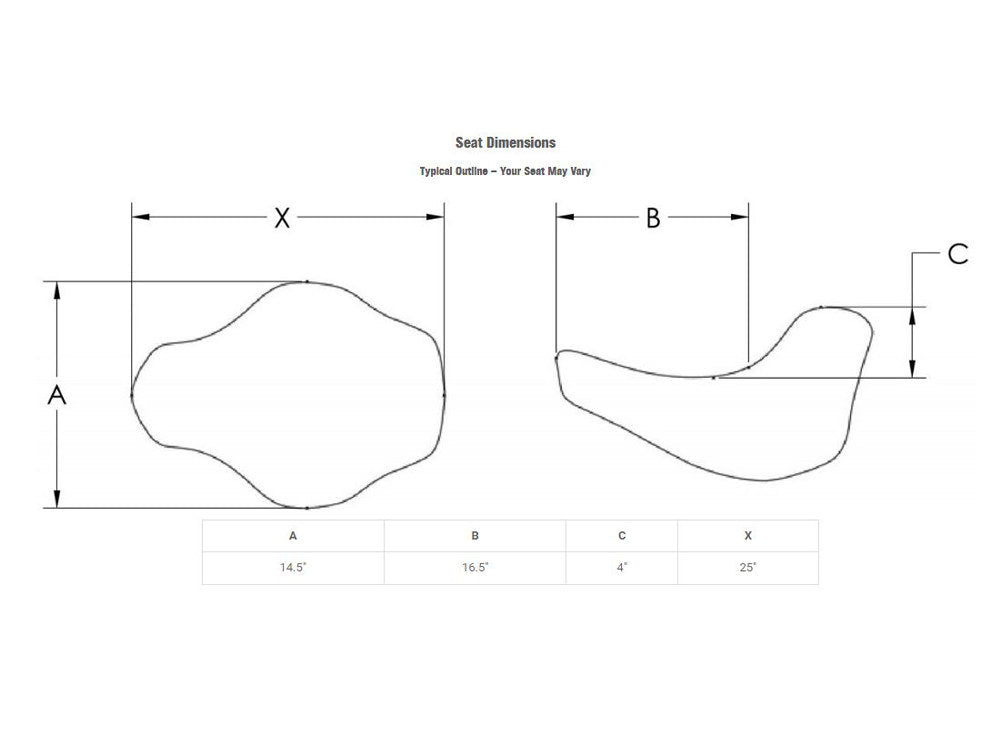 Saddlemen SAD-897-07-0042 Dominator Solo Seat for Electra Glide/Ultra Classic 97-07 (can Option a Backrest)