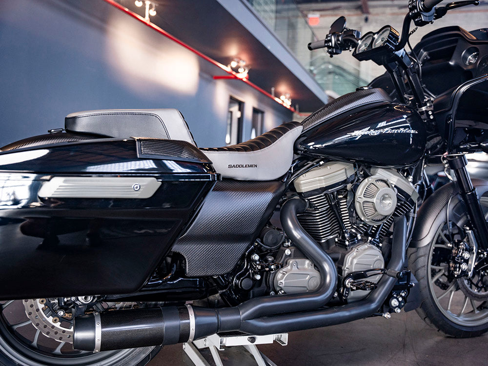 Saddlemen SAD-CF-809-07-006M Carbon Side Covers Matte Finish for most Harley-Davidson Touring 09-24