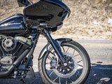 Saddlemen SAD-CF-814-07-004M Shorty Carbon Front Fender Matte Finish for most Harley-Davidson Touring 14-24 w/19" Front Wheel