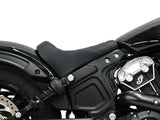 Saddlemen SAD-I18-33-002LS Renegade LS Solo Seat w/Black Double Diamond Lattice Stitch for Scout Bobber 18-Up