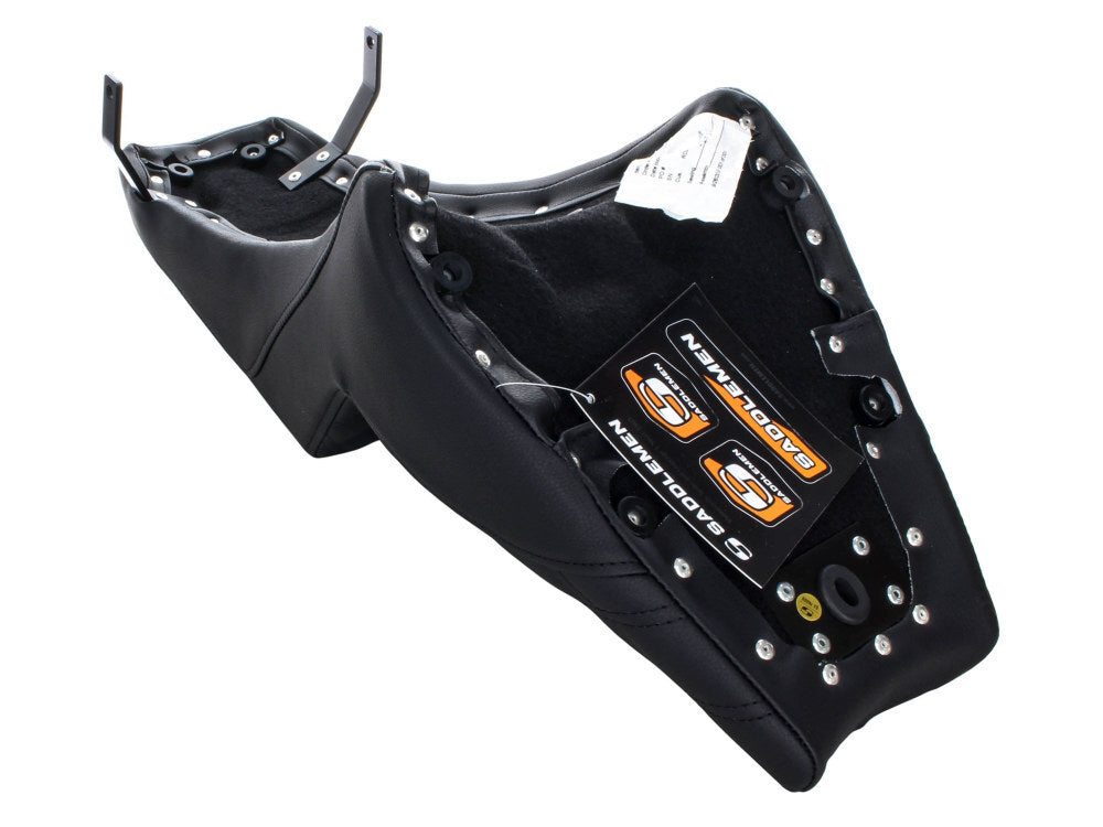 Saddlemen SAD-I18-33-172 Step-Up LS Dual Seat w/Black Double Diamond Lattice Stitch for Scout Bobber 18-Up