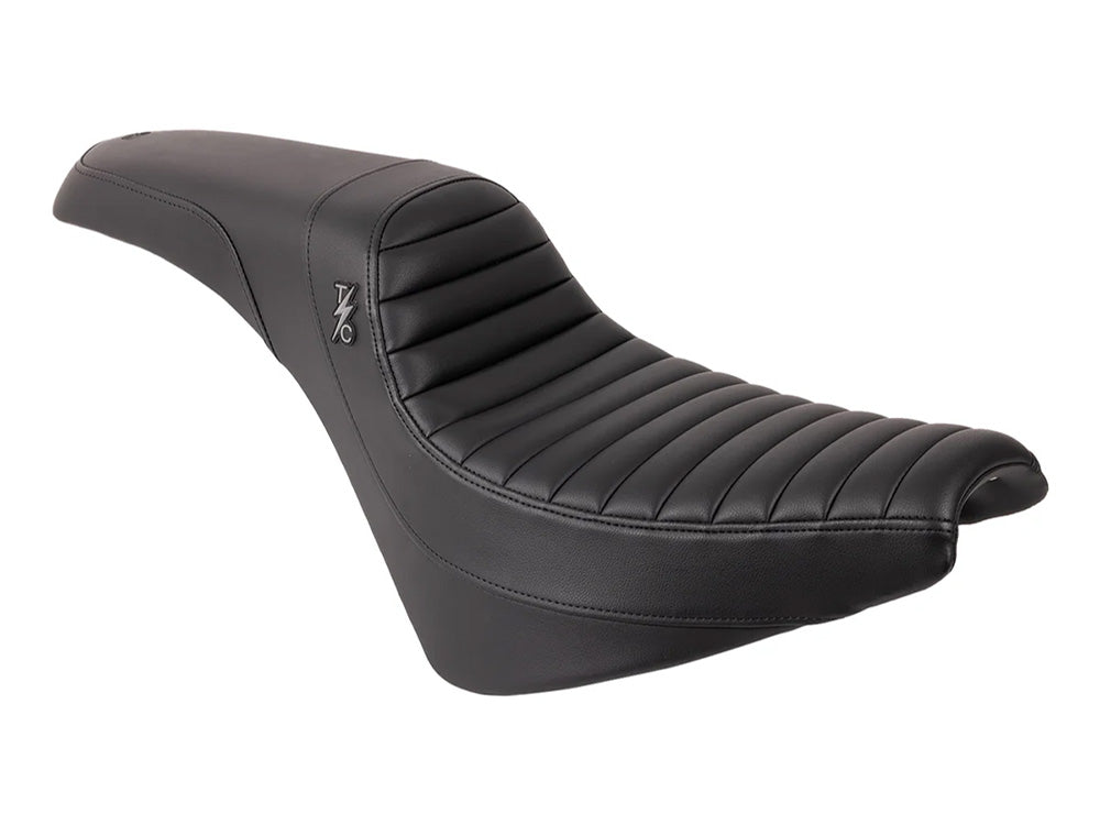 Saddlemen SAD-TS81829T Thrashin' Pro Series Tuck & Roll Dual Seat for Harley-Davidson Sport Glide/Low Rider 18-Up/Low Rider S 20-Up/Low Rider ST 22-Up