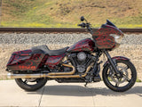 Saddlemen SAD-TS82307T Thrashin' Pro Series Tuck & Roll Dual Seat for Harley-Davidson CVO Touring 23-Up/Street Glide/Road Glide 24-Up/Touring 25-Up
