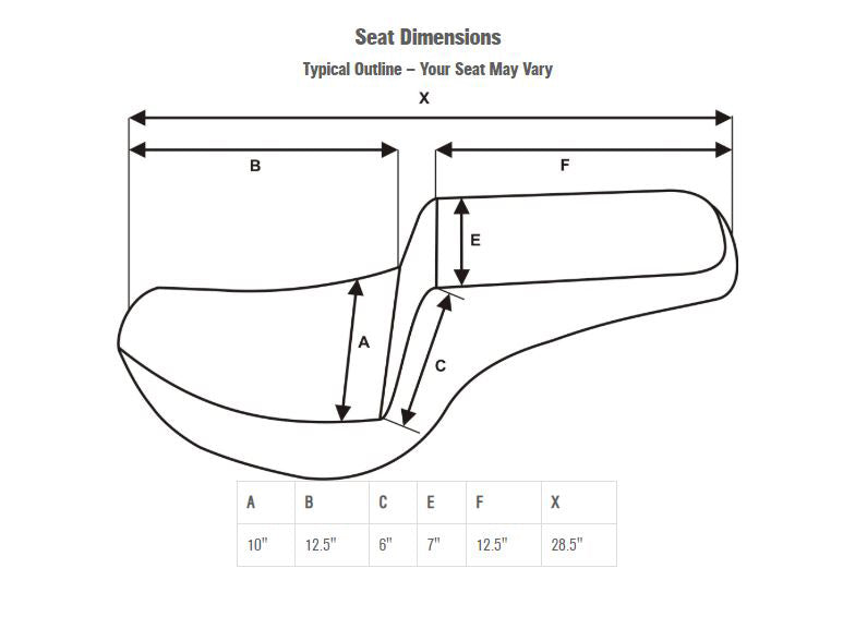 Saddlemen SAD-Y13-16-171 Step-Up Tuck & Roll Dual Seat for Yamaha Bolt 13-Up