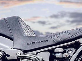 Saddlemen SAD-Y13-16-172 Step-Up LS Dual Seat w/Black Double Diamond Lattice Stitch for Yamaha Bolt 13-Up