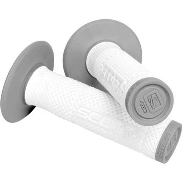 Scott SX II Grips w/Donuts White/Grey