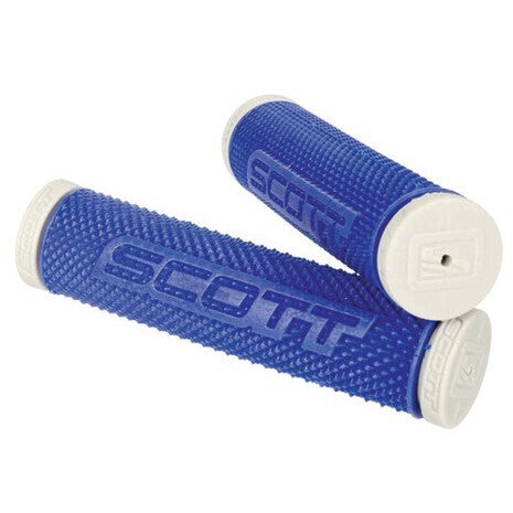 Scott SX II ATV Grips Blue/Silver