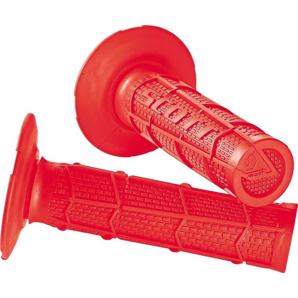 Scott Radial Full Waffle Grips Red