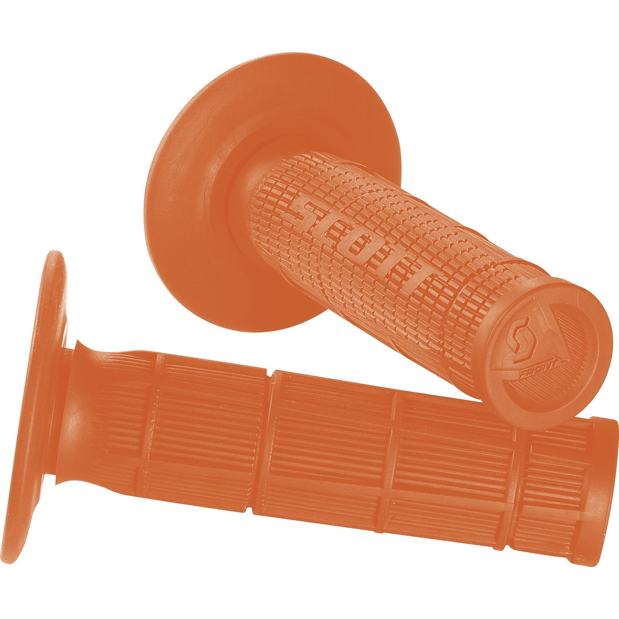 Scott Radial Half Waffle Grips Orange