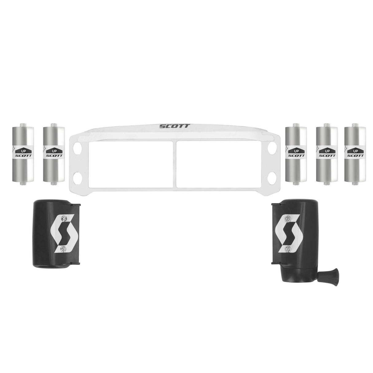 Scott Works Film System Kit w/Anti-Stick Grid Black for Prospect/Fury Goggles