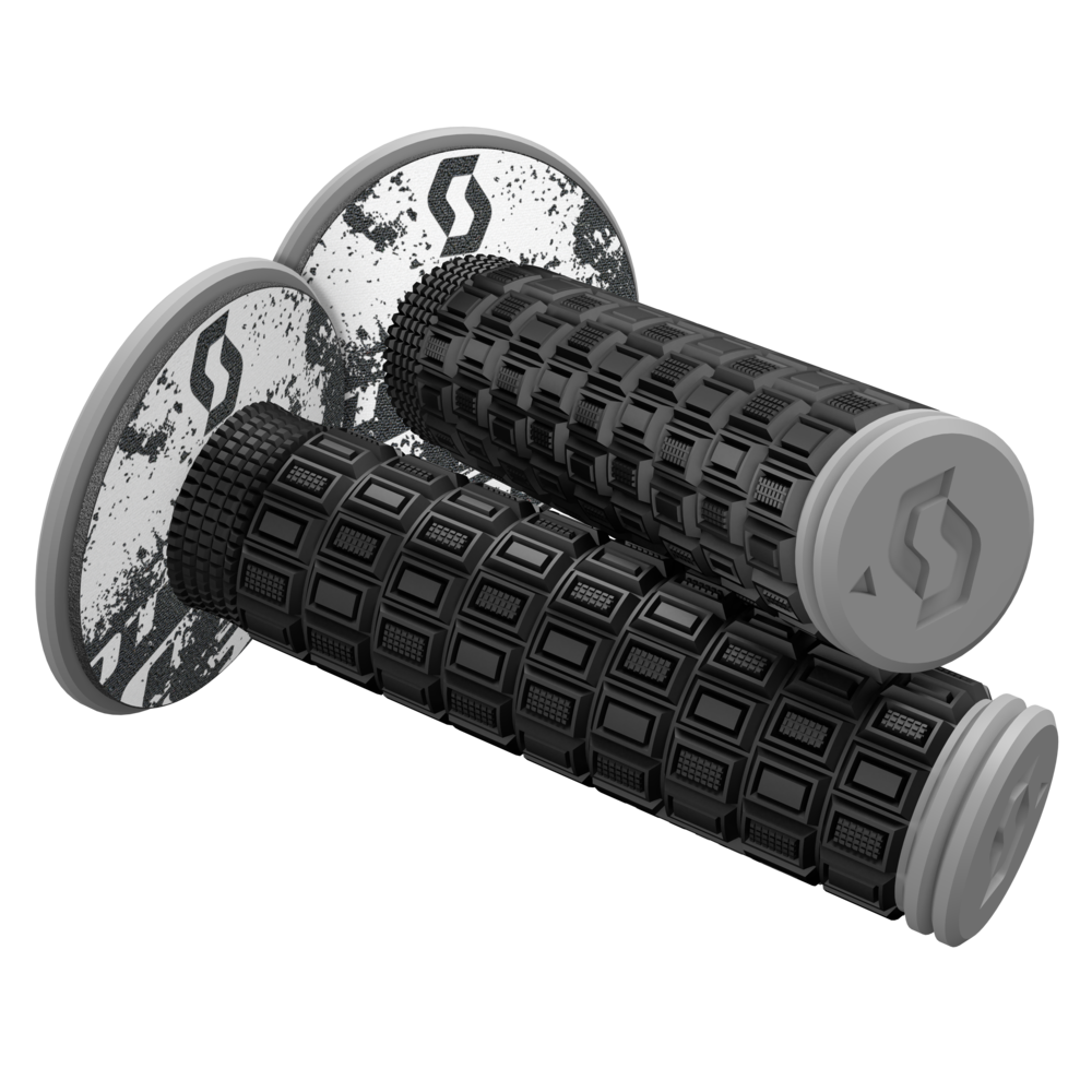 Scott Mellow Grips w/Donuts Black/Grey