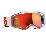 Scott Prospect Goggles Red/White w/Orange Chrome Lens