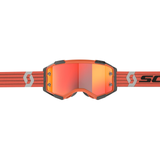 Scott Fury Goggles Orange/Grey w/Orange Chrome Works Lens