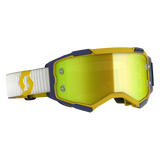 Scott Fury Goggles Yellow/Blue w/Yellow Chrome Works Lens