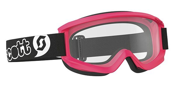 Scott Agent Junior Goggles Pink w/Clear Single Lens