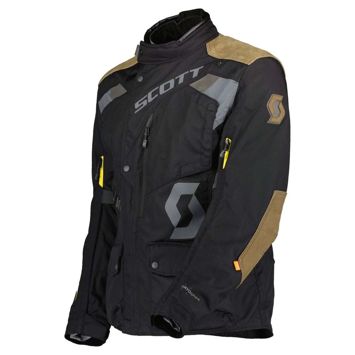 Scott Dualraid Dryo Black Waterproof Textile Jacket