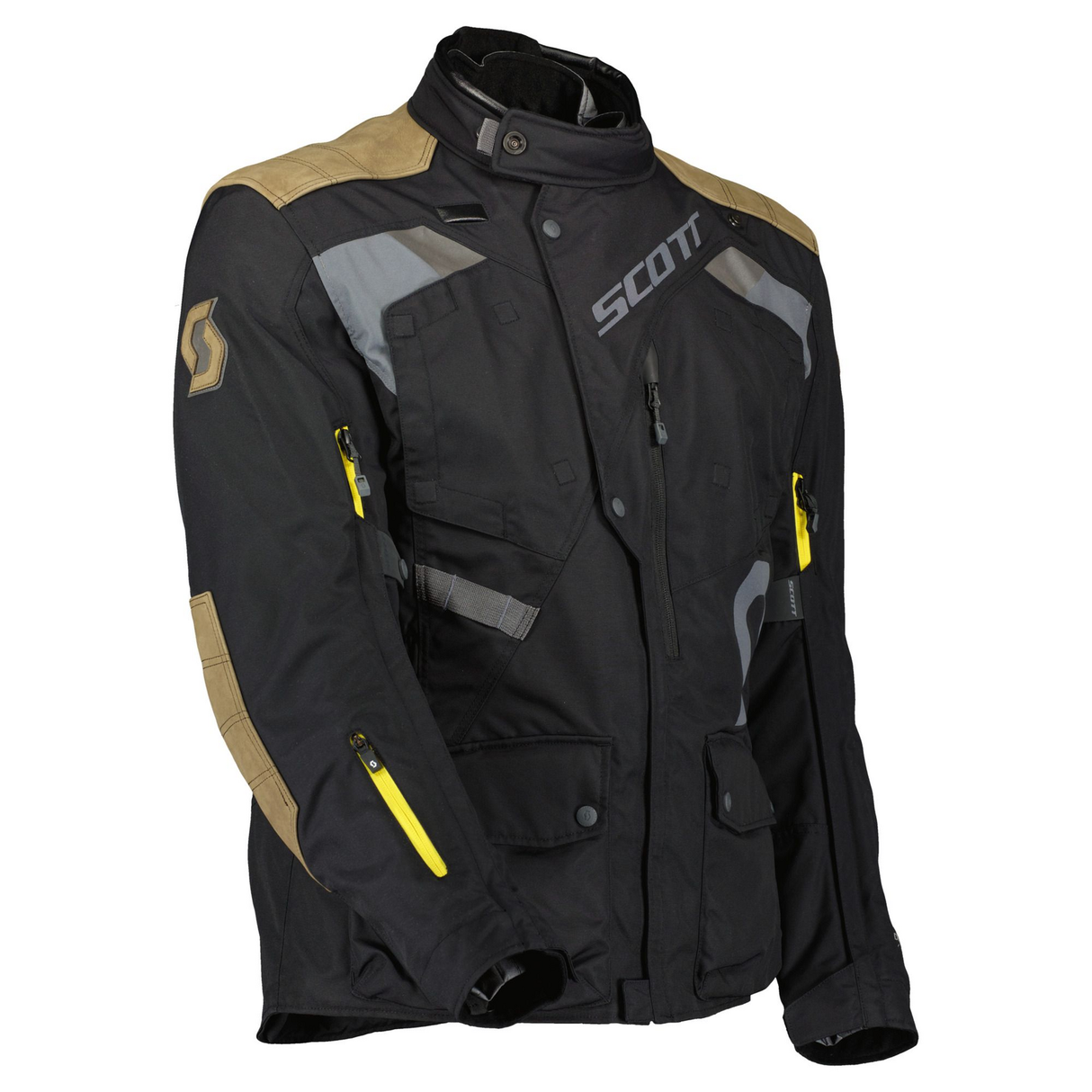 Scott Dualraid Dryo Black Waterproof Textile Jacket