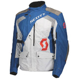 Scott Dualraid Dryo Sapphire Blue/Lunar Grey Waterproof Textile Jacket