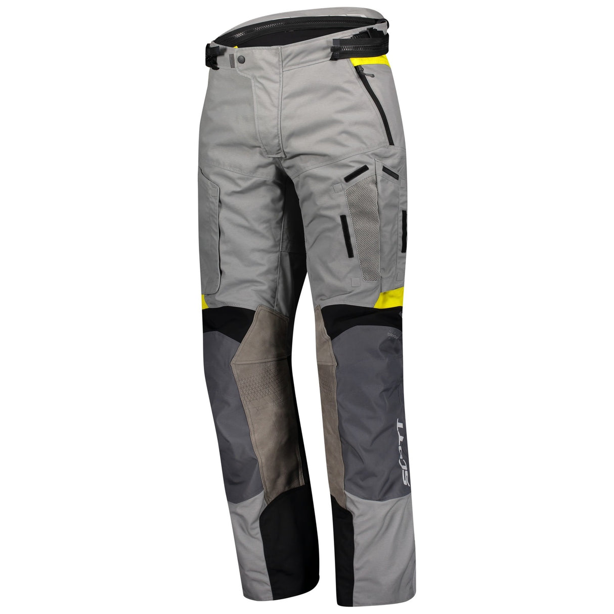 Scott Dualraid Dryo Grey/Yellow Waterproof Textile Pants