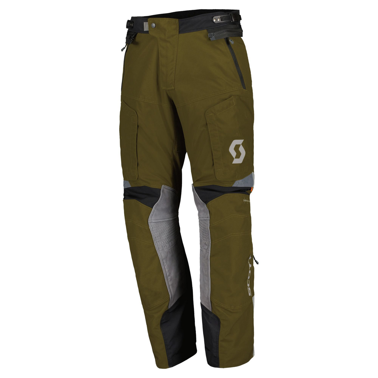 Scott Dualraid Dryo Earth Brown/Black Waterproof Textile Pants