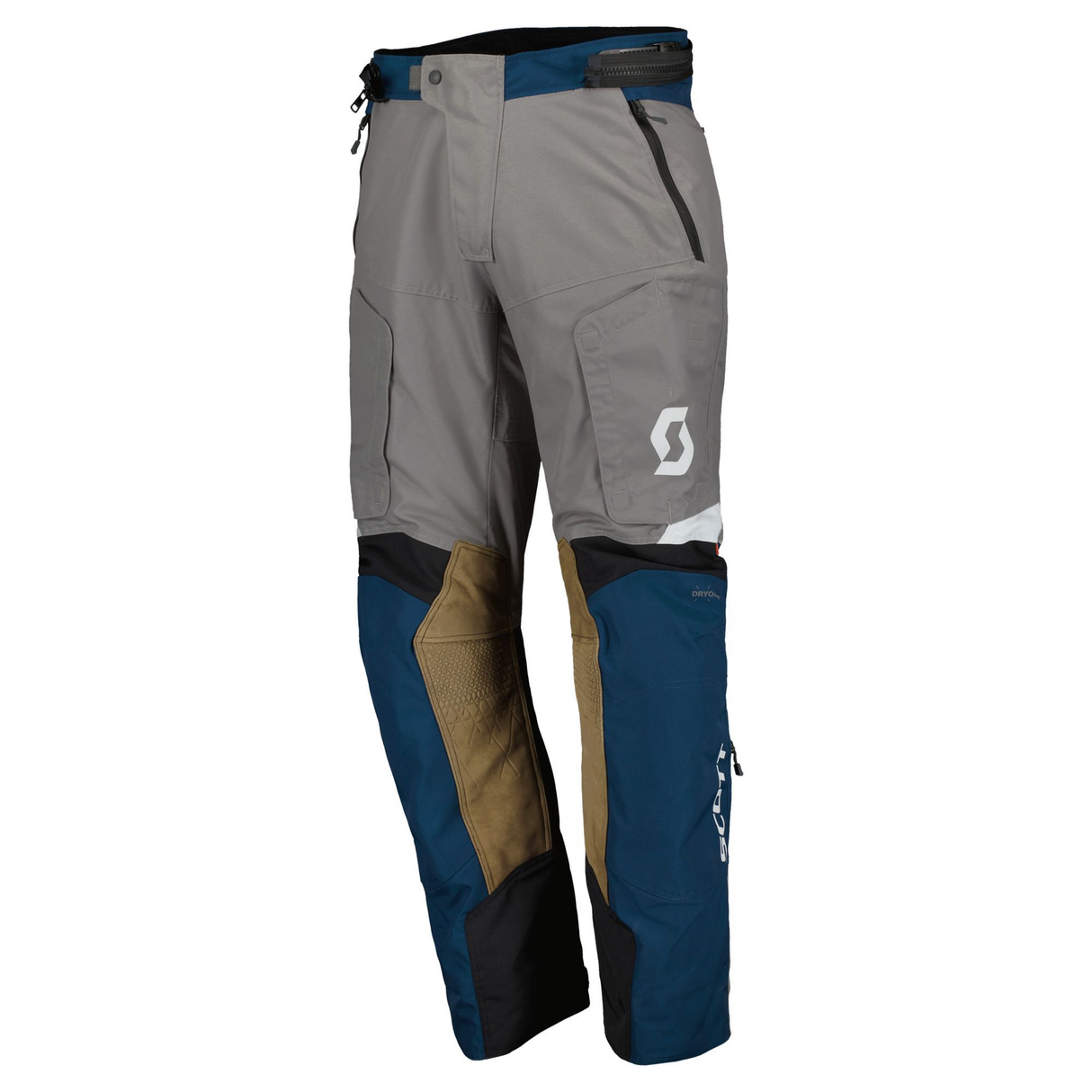 Scott Dualraid Dryo Blue/Titanium Grey Waterproof Textile Pants