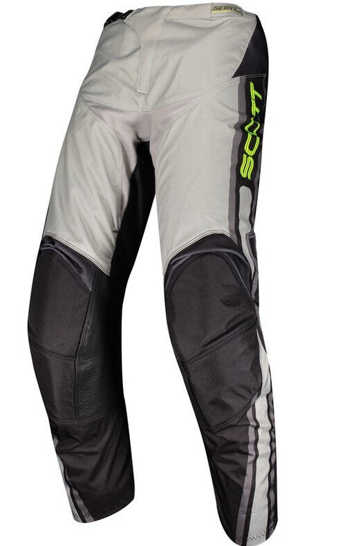 Scott 350 Race Grey/Yellow Kids Pants