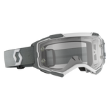 Scott Fury Goggles White/Grey w/Clear Works Lens