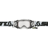 Scott Prospect Super WFS Goggles White/Black w/Clear Lens