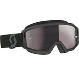 Scott Primal Goggles Black w/Silver Chrome Silver Lens