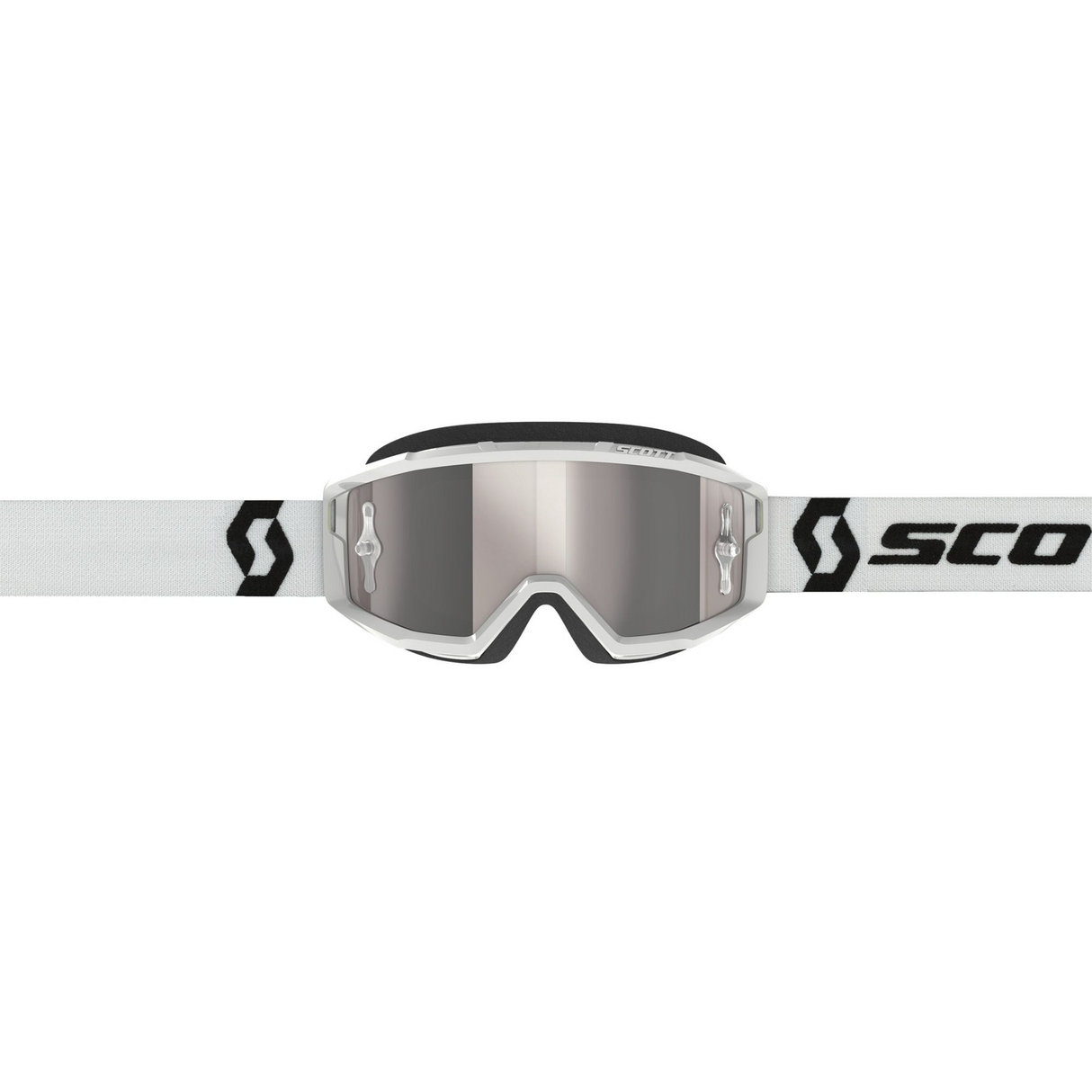 Scott Primal Goggles White w/Silver Chrome Works Lens