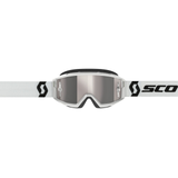 Scott Primal Goggles White w/Silver Chrome Works Lens