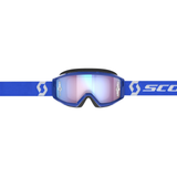 Scott Primal Goggles Blue/White w/Blue Chrome Works Lens