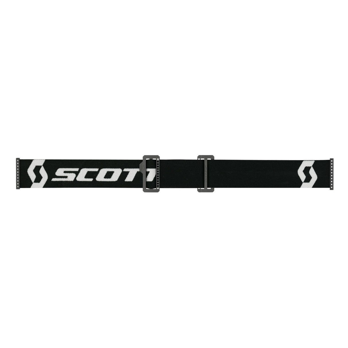 Scott Primal Goggles Black/White w/Silver Chrome Works Lens