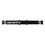 Scott Primal Goggles Black/White w/Silver Chrome Works Lens