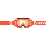 Scott Primal Goggles Orange/White w/Orange Chrome Works Lens