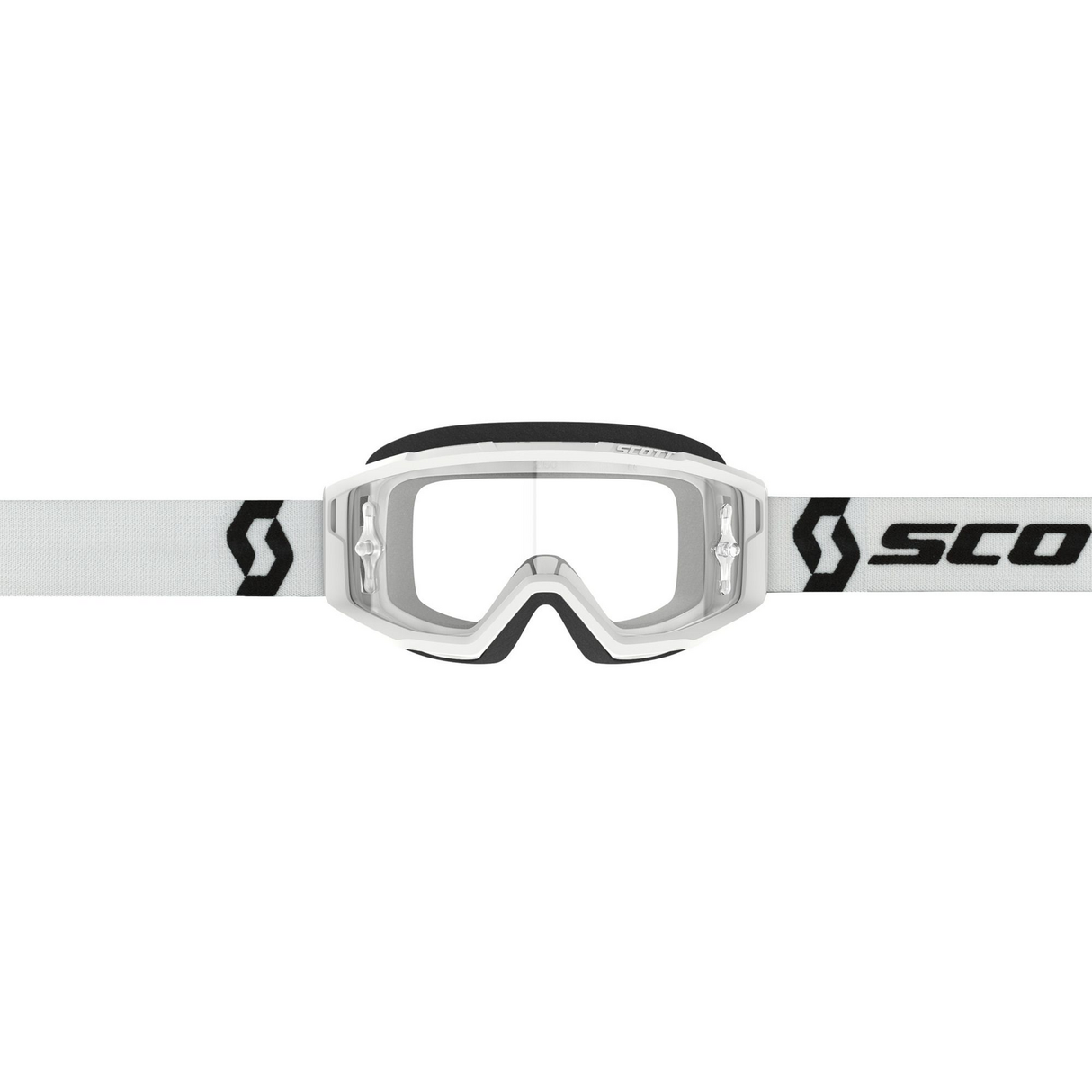 Scott Primal Clear Goggles White w/Clear Works Lens