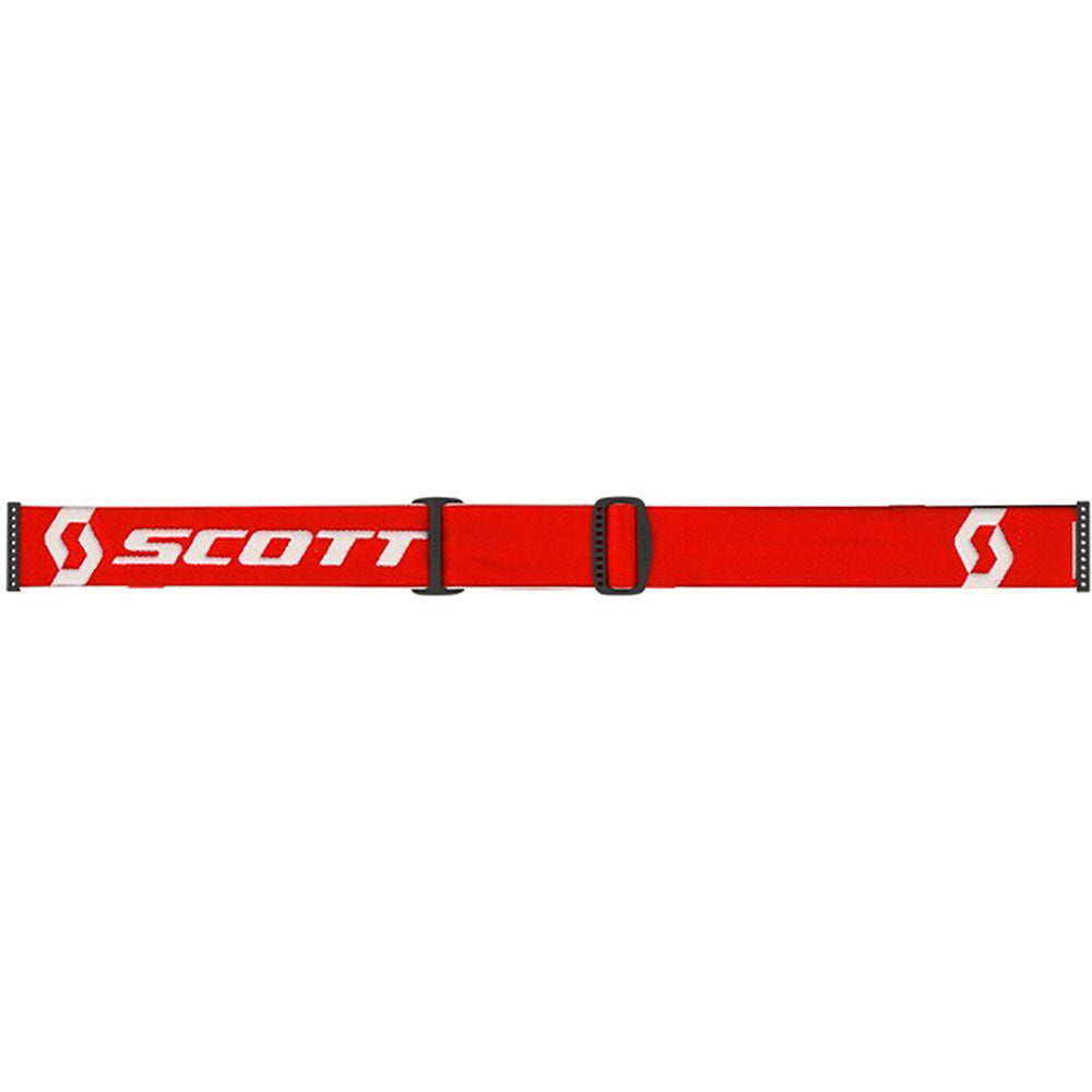 Scott Primal Clear Goggles Red w/Clear Lens