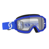 Scott Primal Clear Goggles Blue/White w/Clear Works Lens