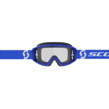 Scott Primal Clear Goggles Blue/White w/Clear Works Lens