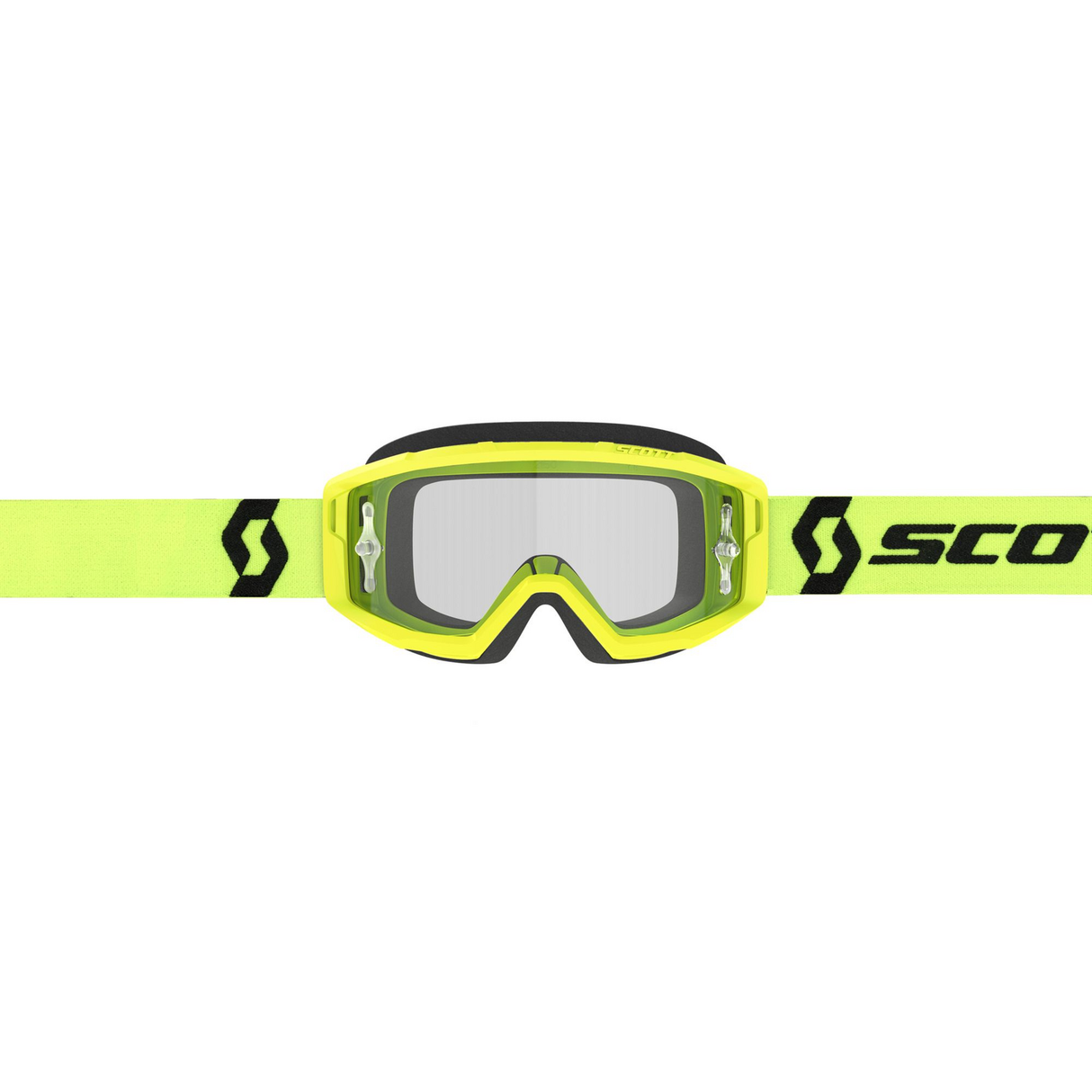 Scott Primal Clear Goggles Yellow/Black w/Clear Works Lens