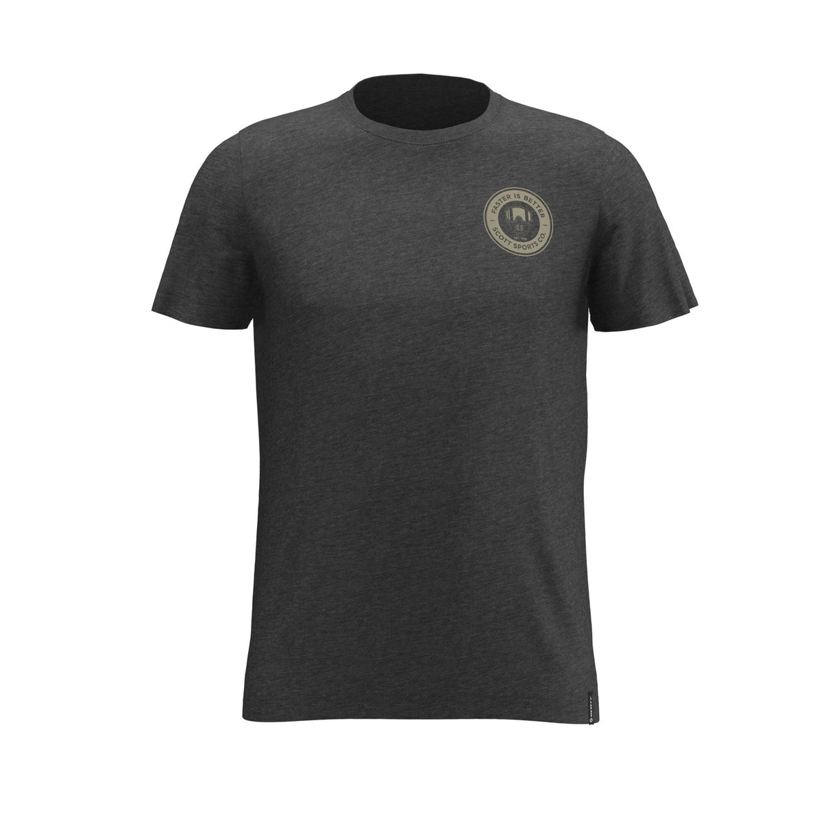 Scott 10 Moto Black Tee