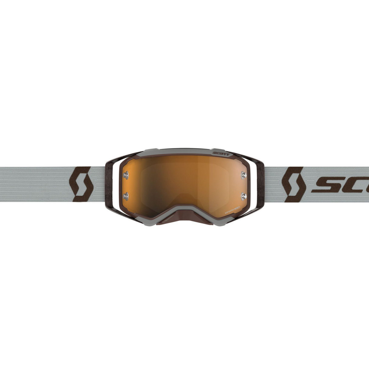 Scott Prospect Amplifier Goggles Grey/Brown w/Gold Chrome Works Lens